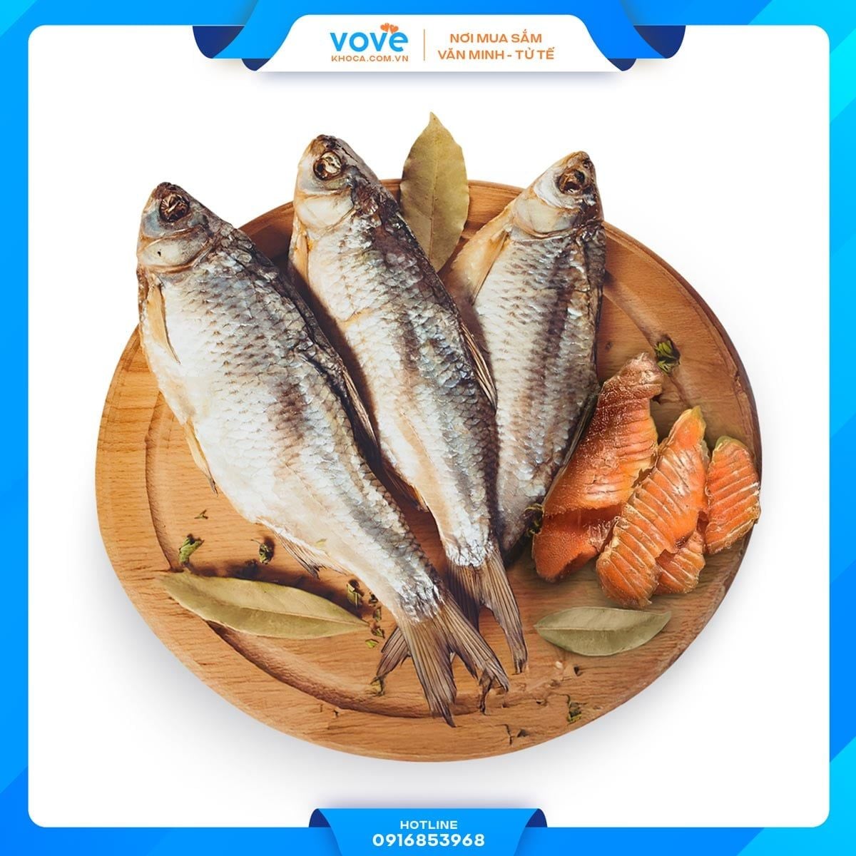 ca kho astrakhan nga goi 500gr