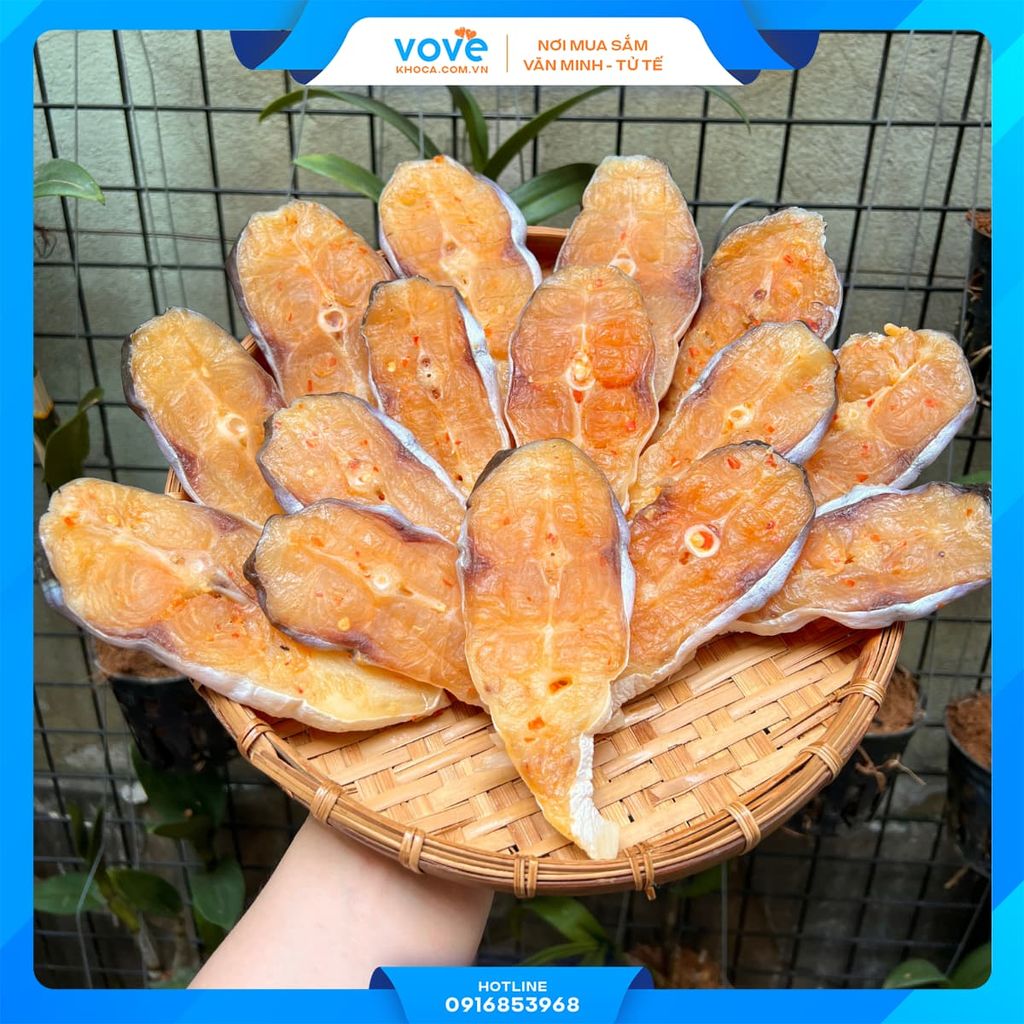 kho ca dua cat khuc da uop san gia vi 500gr