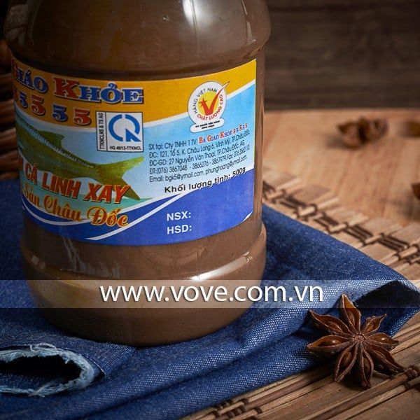  Mắm cá Linh Xay hiệu Bà Giáo Khỏe Châu Đốc 500gr 