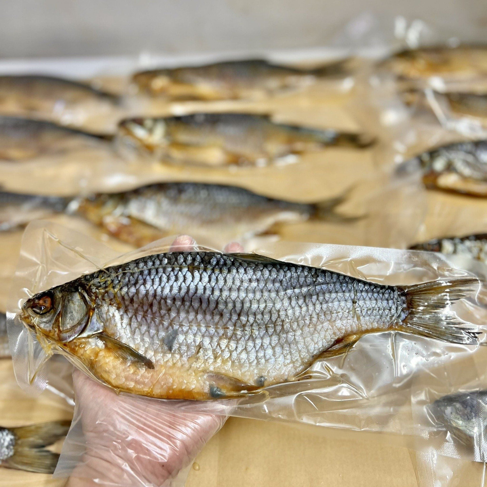  Cá Khô Astrakhan Nga gói 500gr 