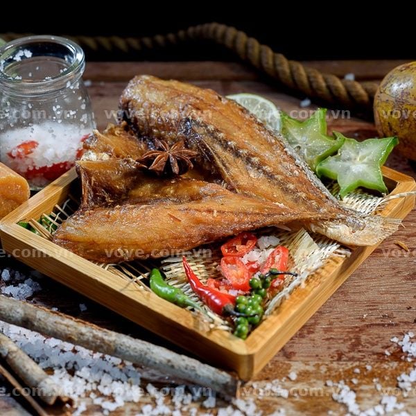  Khô cá Đù Xẻ 1 nắng Vũng Tàu loại vừa (10 con/ kg) 