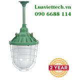  Máng đèn chống nổ, hình trụ tròn, chất liệu nhôm +  thủy tinh ,hàng mới 100% + Đèn led bulb chống ẩm 30W AS 