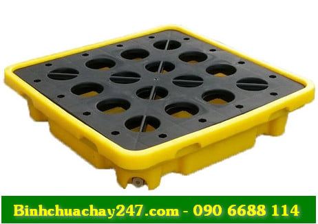  Pallet chống tràn loại 1 phuy 