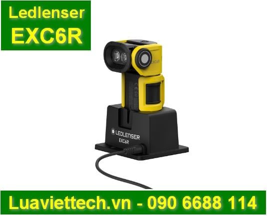  Đèn pin góc vuông chuyên nghiệp, siêu nhỏ gọn Ledlenser EXC6R 