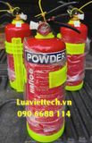  Bình chữa cháy bột khô ABC 2kg Hafico HFP2 có TEM KIỂM ĐỊNH + Tặng 1 búa phá kính thoát hiểm 