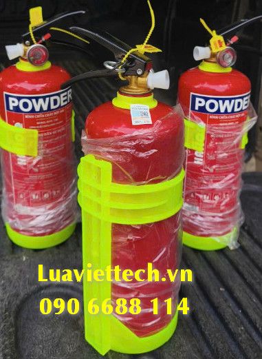  Bình chữa cháy bột khô ABC 2kg Hafico HFP2 có TEM KIỂM ĐỊNH + Tặng 1 búa phá kính thoát hiểm 