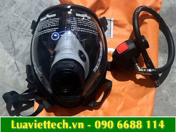  Bộ mặt nạ phòng khí độc FANGZHAN gồm co nối và dây cho bình khí thở SCBA 