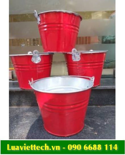  Xô phòng cháy chữa cháy bằng sắt 