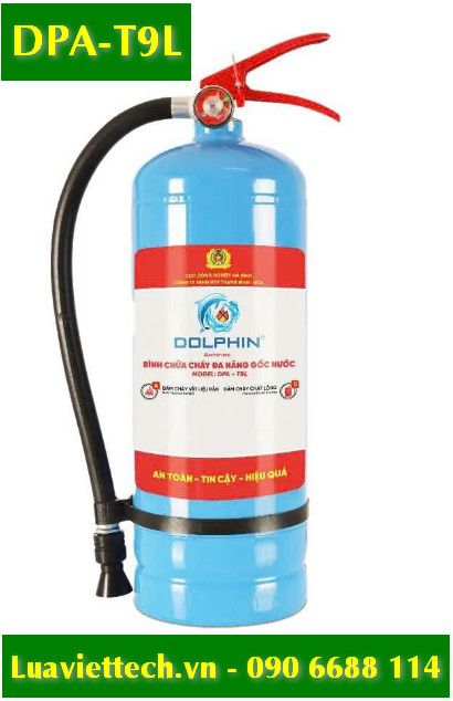  Bình chữa cháy đa năng gốc nước Dolphin DPA-T9L có tem kiểm định 