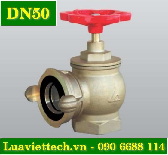  Van góc chữa cháy Shin Yi DN50 bằng đồng thau có kiểm định 