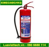  Bình chữa cháy bột ABC 83MEC Bộ Quốc Phòng 4kg 83MEC/ABC/4KG 