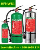  Bình chữa cháy gốc nước nano/WB 3 lít Hafico HFNWB3 CÓ TEM KIỂM ĐỊNH 