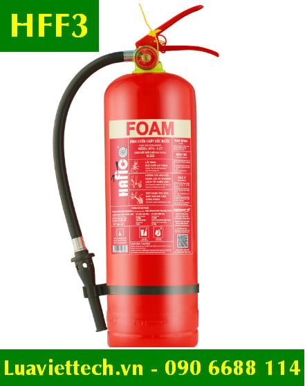  Bình chữa cháy bọt foam 3 lít Hafico HFF3 CÓ TEM KIỂM ĐỊNH 