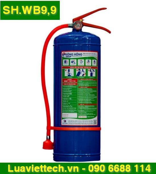  Bình chữa cháy đa năng gốc nước 9,9 lít Sông Hồng SH.WB9,9 