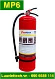  Bình chữa cháy VinaFoam xách tay bột ABC 6kg MP6, có tem kiểm định 