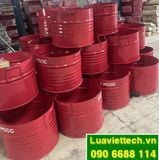  Thùng phuy đựng cát chữa cháy có quay xách, sơn đẹp 