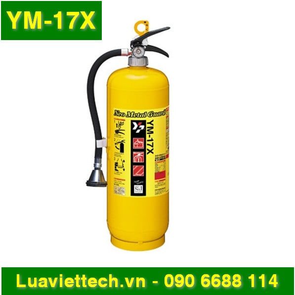  Bình chữa cháy Yamato Nhật Bản NEO METAL GUARD YM-17X dạng xịt chuyên cho đám cháy kim loại 