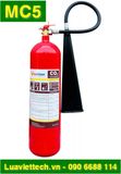  Bình chữa cháy VinaFoam khí CO2 MC5 5kg, có tem kiểm định 