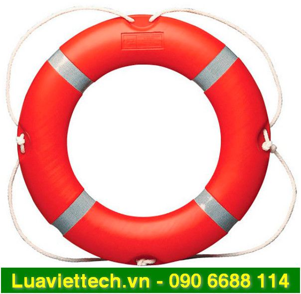  Phao tròn nhựa cứu sinh có phản quang 