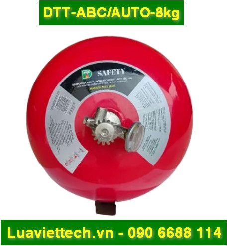  Bình chữa cháy tự động SAFETY bột ABC 8kg DTT-ABC/AUTO-8kg - Có tem kiểm định 