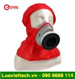  Mặt nạ phòng độc EFIRE EH60a - Mặt nạ lọc độc chuyên dụng cho phòng cháy chữa cháy 