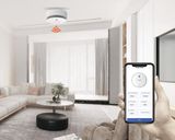  Đầu báo khói liên kết wifi gửi thông báo đến ứng dụng điện thoại Dahua DHI-HY-SA2FA 
