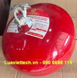  Bình cầu chữa cháy tự động bột ABC 6kg Dolphin DPA-ABCC6 có tem kiểm định 