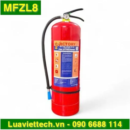  Bình chữa cháy VICTORY bột ABC 8kg MFZL8 - Có tem kiểm định 