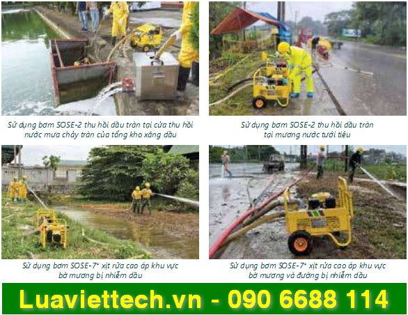  Thiết bị thu hồi dầu, hóa chất 