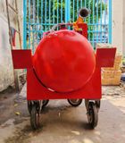  Xe foam chữa cháy di động 100L 