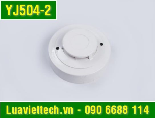  Đầu báo nhiệt Yong Jin YJ504-2 24V chuẩn EN54-7/ UL268, có tem kiểm định của Bộ Công An 