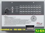  Trung tâm báo cháy 24 zone Yong Jin YJ-824 bao gồm ác quy, có tem kiểm định của Bộ Công An 