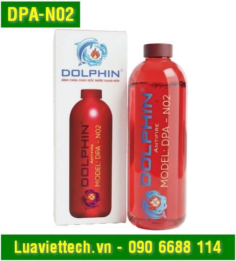  Bình chữa cháy gốc nước dạng ném Dolphin DPA-N02 