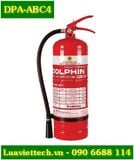  Bình chữa cháy bột ABC Dolphin DPA-ABC4 có tem kiểm định 