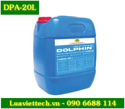  Dung dịch chữa cháy đa năng gốc nước Dolphin DPA-20L có tem kiểm định 