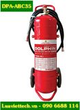  Bình chữa cháy bột ABC dạng xe đẩy Dolphin DPA-ABC35 có tem kiểm định 