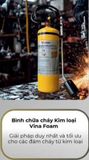  Bình chữa cháy Vinafoam chuyên dụng đám cháy kim loại, bột chữa cháy KCl 8kg, có tem kiểm định 