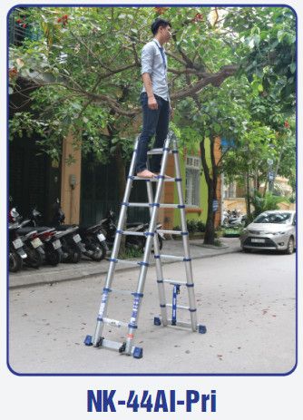  Thang nhôm rút đôi Nikawa NK-AI-PRI 