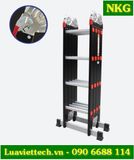  Thang nhôm gấp đoạn Nikawa NKG 