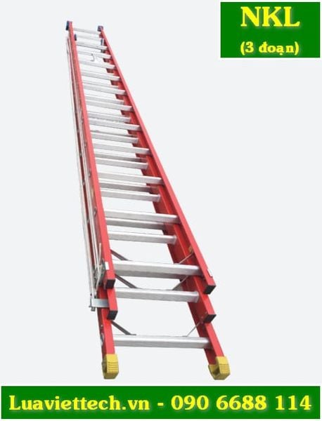  Thang cách điện công nghiệp Nikawa NKL 3 đoạn 