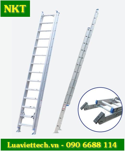  Thang nhôm 2 đoạn Nikawa NKT 