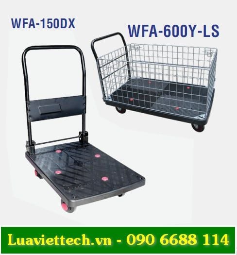  Xe đẩy hàng sàn nhựa Nikawa WFA 