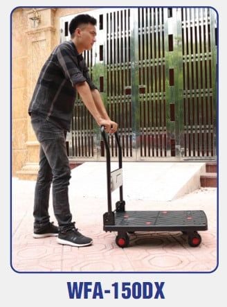  Xe đẩy hàng sàn nhựa Nikawa WFA 