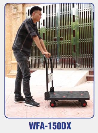 Xe đẩy hàng sàn nhựa Nikawa WFA 