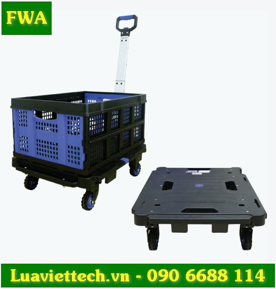  Xe đẩy hàng sàn nhựa Nikawa FWA 
