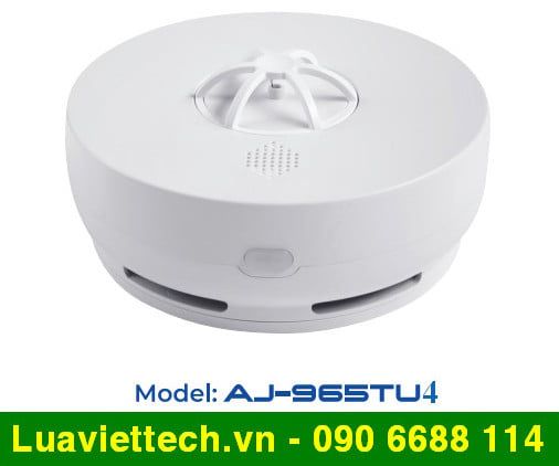  Đầu báo nhiệt liên động không dây SafeFire AJ-965TU4 có tem kiểm định, bảo hành 24 tháng, pin 10 năm 