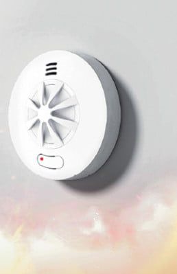  Đầu báo cháy nhiệt liên động không dây SafeFire SF-X_PRO HM-5HW-T pin tới 10 năm, bảo hành 24 tháng 