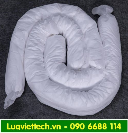  Phao quây thấm dầu nhớt XL-S07612 màu trắng, kích thước 76 x 1200mm 