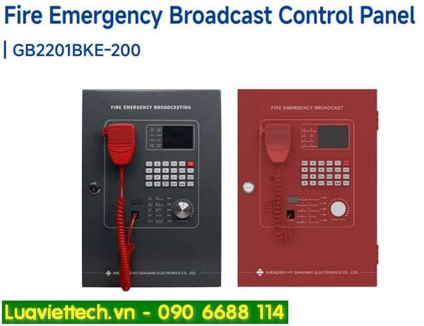  Bảng điều khiển phát sóng khẩn cấp chữa cháy SANJIANG GB2201BKE-200 