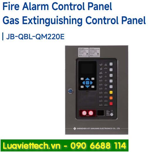  Tủ trung tâm báo cháy và điều khiển chữa cháy bằng khí SANJIANG JB-QBL-QM220E 
